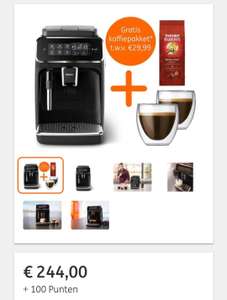 Philips Volautomatische espressomachine (EP3221/40) + Koffiepakket (100 ING rentepunten)