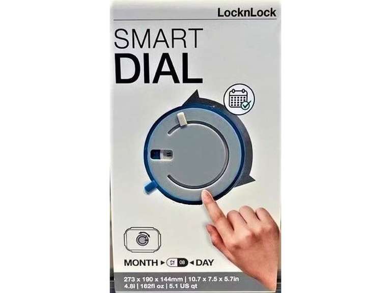 Set van 3 1L Lock & Lock Smart Dial vershouddozen
