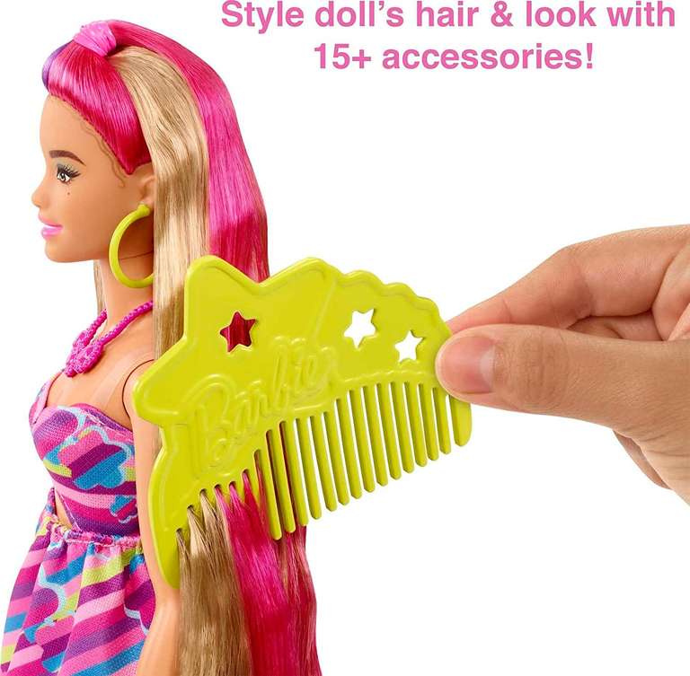 Barbie Totally Hair met Bloementhema