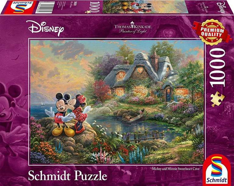 (PRIME) Schmidt Disney Thomas Kinkade Mickey & Minnie puzzel