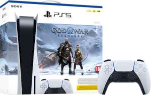 PS5: PlayStation 5 + God of War Ragnarok + Extra Controller Wit