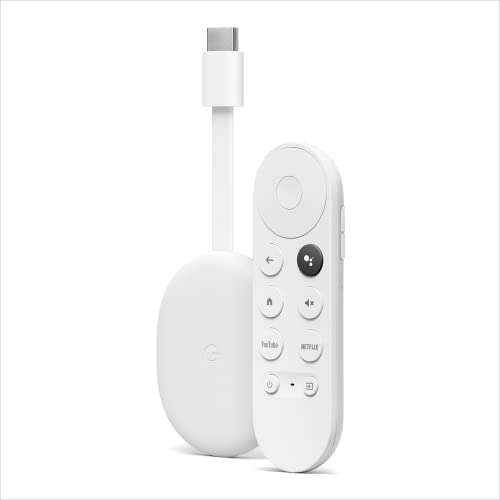 Chromecast met Google TV 4K wit
