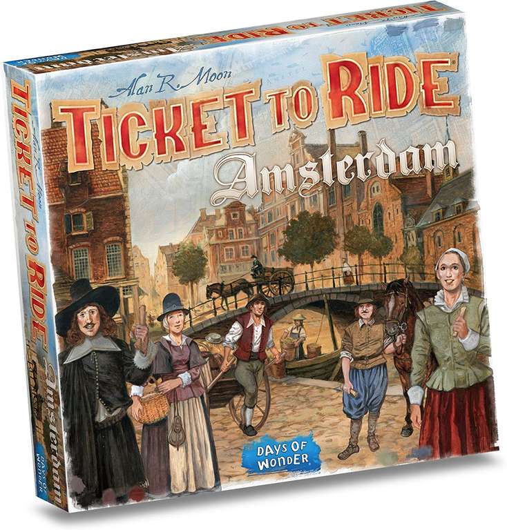 Ticket To Ride Amsterdam bordspel voor €12,99 (+ 2e halve prijs) @ Kruidvat winkels