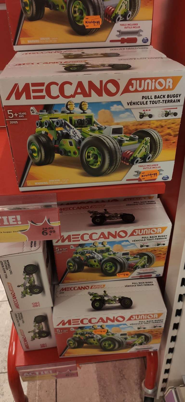 Meccano Junior terugtrek buggy - lokaal?