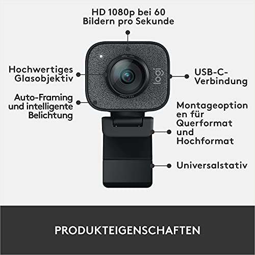 Logitech Streamcam 1080p 60fps (warehouse deal)
