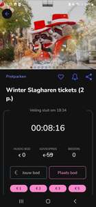Winter slagharen 2 tickets voor 20.50!