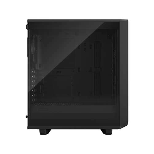 Computer doos(Fractal Design Meshify 2 Compact Lite Black) met fans erbij