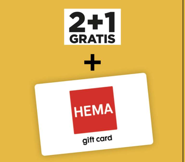 Jumbo: Gratis €5 HEMA-bon bij 2+1 gratis actieproducten