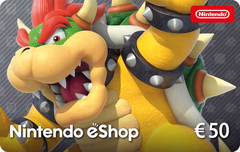 €50 Nintendo eShop tegoed kaart voor €40 @ Startselect