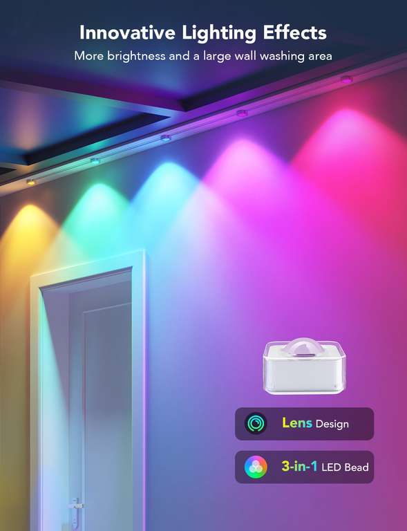 Govee RGBIC LED buitenverlichting (15m) voor €139,99 en 30 meter voor €199,99 @ Govee