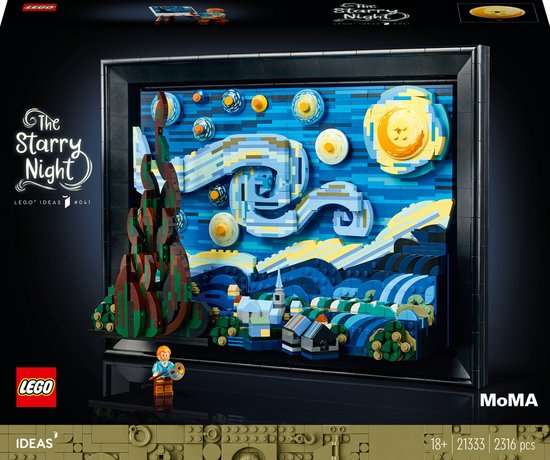 LEGO Ideas Sterrennacht van Van Gogh (21333)