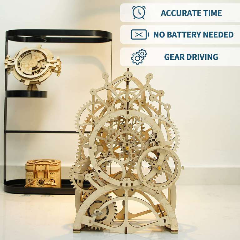 Robotime 3d pendulum clock