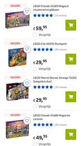 [GRENSDEAL BELGIË] SALE 50% korting bij aankoop van 2 stuks, Lego, Playmobil, speelgoed, loungesets, bureaus, kinderkamers...