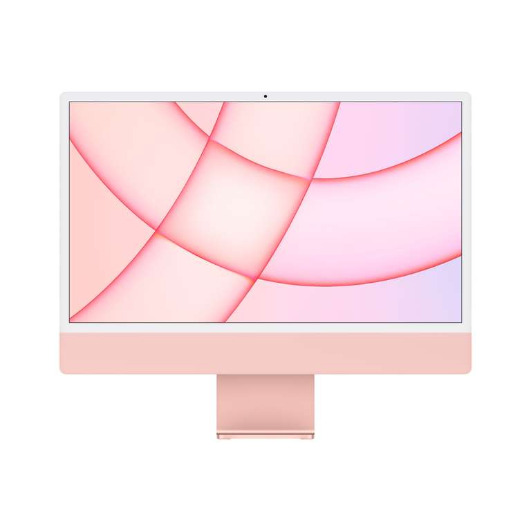 Apple iMac 24-inch M1 2021 (Roze, 8C CPU/GPU, 8GB RAM, 256GB SSD)
