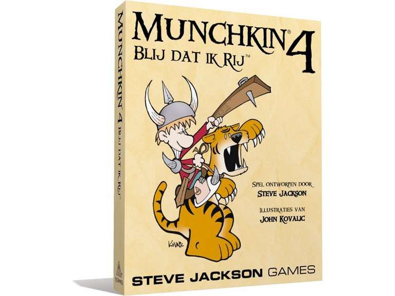 Munchkin + Munchkin 2, 3 en 4 spellenbundel voor €29,95 @ iBOOD