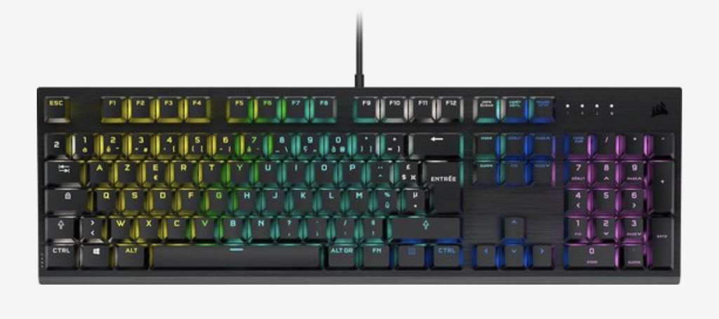 Corsair K60 RGB PRO Mechanical Gaming Keyboard (AZERTY)
