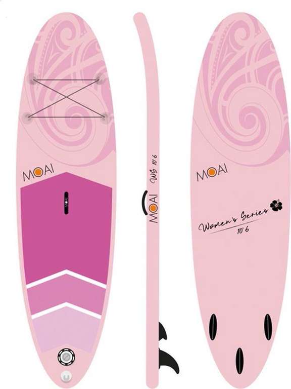 MOAI - 10'6 - WS - Opblaasbare supboard - Roze - Speciale editie - 15PSI