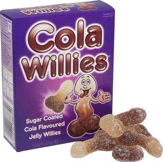 Cola penissnoep/ Jelly willies or jellies