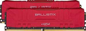 Crucial Ballistix 3200C16 2X16GB (Alleen rood)