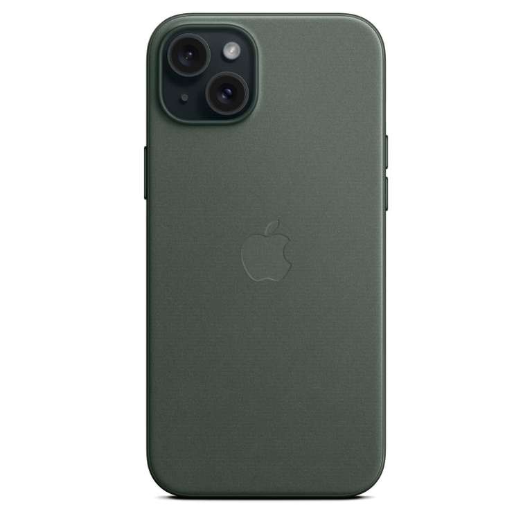 Apple iPhone 15 Plus FineWoven Case met MagSafe - Evergreen