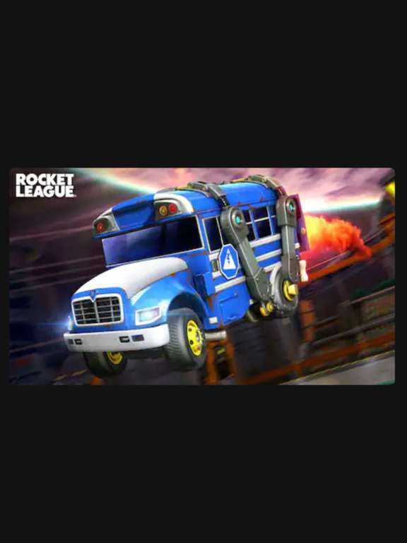 [Gratis] Rocket League - Battle Bus (TitaniumWhite)