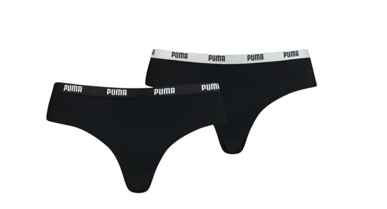 Puma 10-pack damesondergoed in verschillende kleuren voor €33,30 @ Outlet46