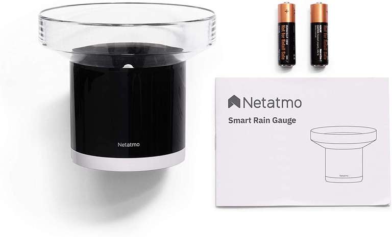 Netatmo NRG01-WW Draadloze Slimme Regenmeter Voor Het Netatmo Slim Weerstation