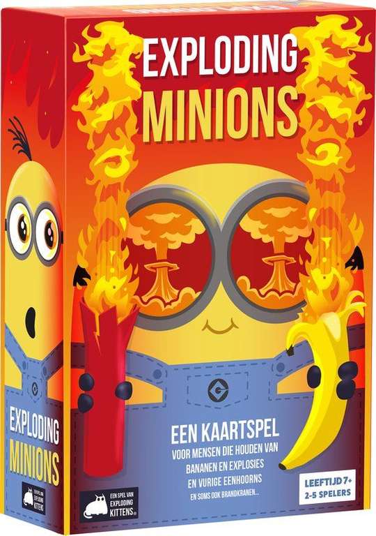 Kruidvat: Exploding Minions kaartspel €9,99