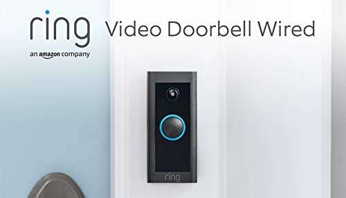 [PRIME] Ring Video Deurbel Bedraad | Video deurtelefoon werkt met Alexa