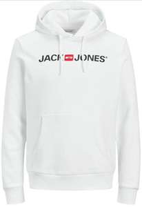 JACK & JONES witte old logo hoodie