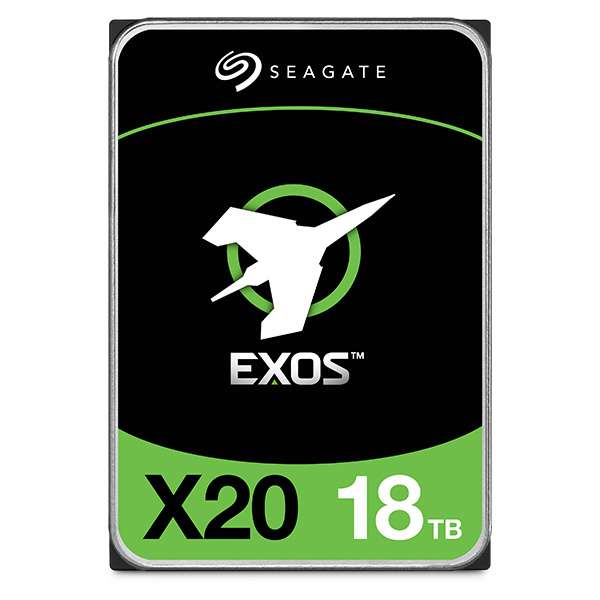 Seagate exos X20 18tb