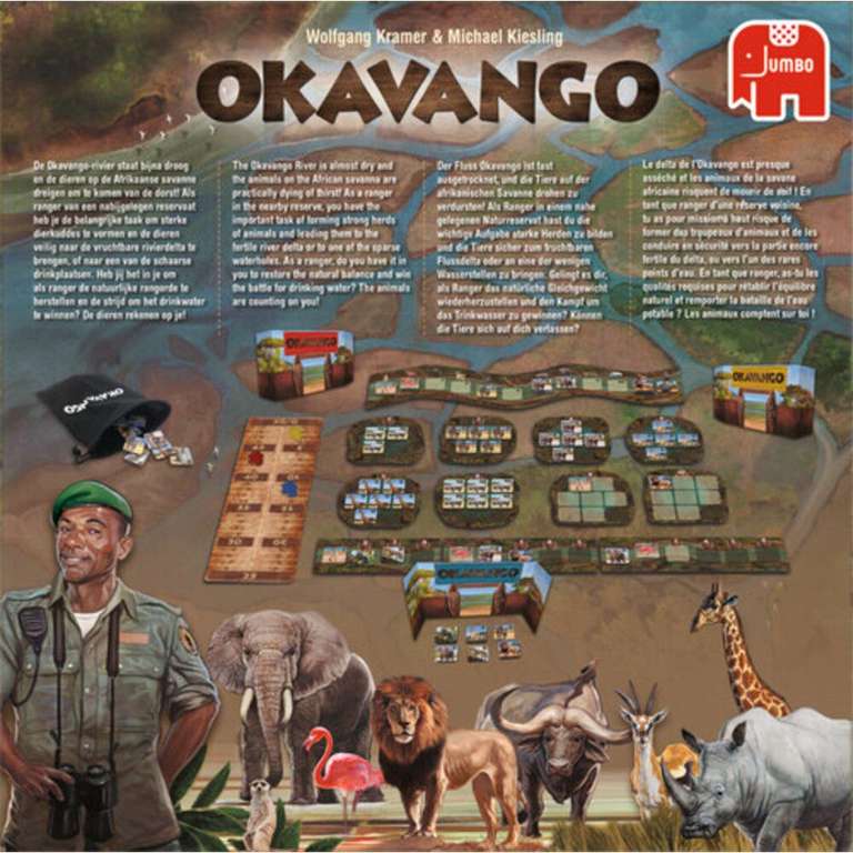 Bordspel Okavango (Die Grenze)
