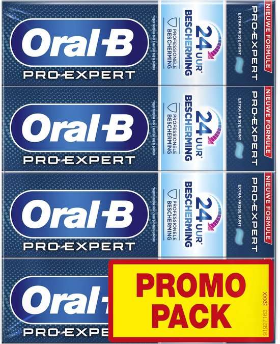 4x Oral-B Pro-Expert Professional Protection Tandpasta