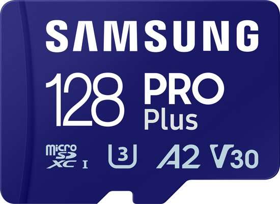 Samsung PRO Plus - Micro SD Geheugenkaart 128 GB