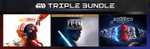 Star Wars Triple Bundle (Squadrons / Jedi: Fallen order / Battlefront II) €11,77 @ Steam