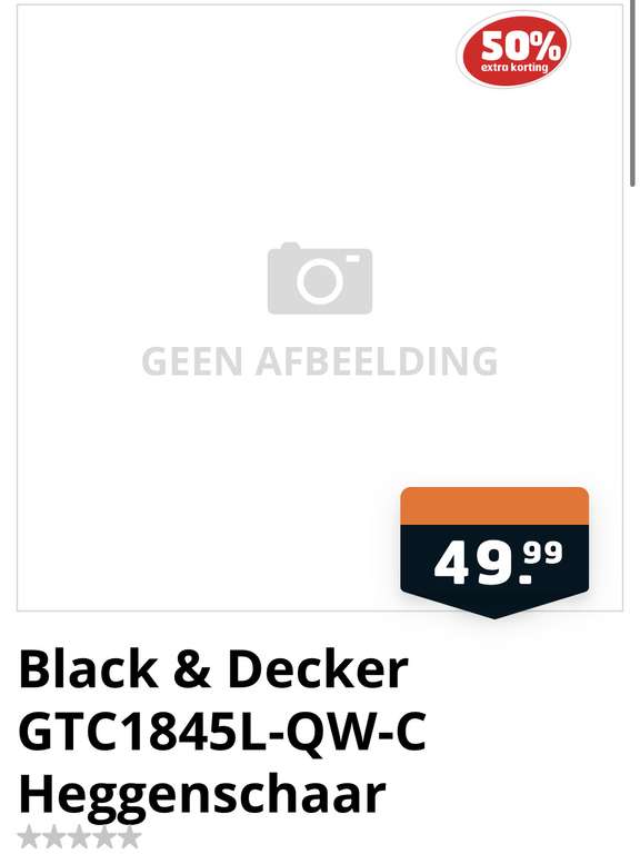 [trekpleister] Black & Decker GTC1845L-QW-C Heggenschaar €24,99