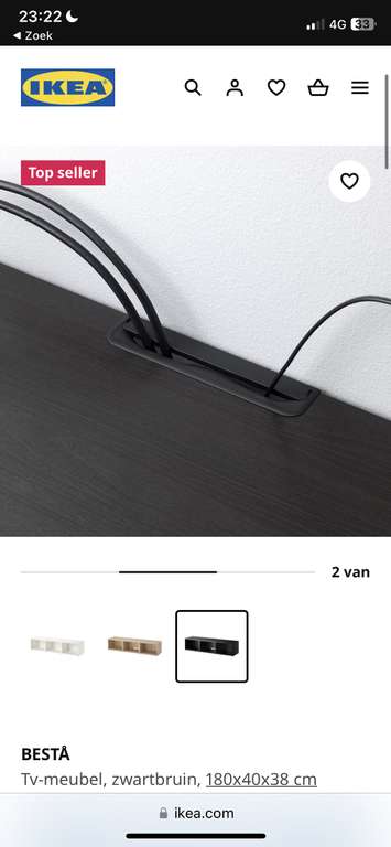 Ikea Eindhoven Besta tv-meubel voor €40,-