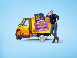 50+ Mobiel Sim-only deals eerste 12 maanden €2,50 + 2gb extra (+ €25 cashback)