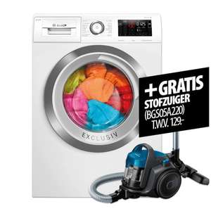 Bosch WAU28P90NL wasmachine (9k/1400 toeren, energieklasse C) + gratis Bosch stofzuiger