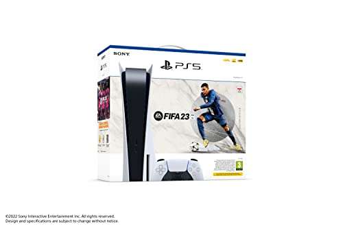 Sony PlayStation 5 Disc Console + Fifa 23 @ Amazon.es