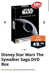 [trekpleister] Disney Star Wars The Sywalker Saga DVD Box €24,99