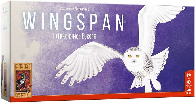 Wingspan Europa (NL) bordspel uitbreiding voor €20,59 @ Amazon NL / Bol