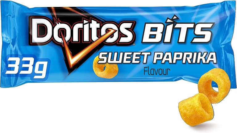 Doritos Bits Sweets Paprika Chips, Doos 30 stuks x 33 gram