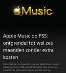 6 maanden apple music nu via de PS5