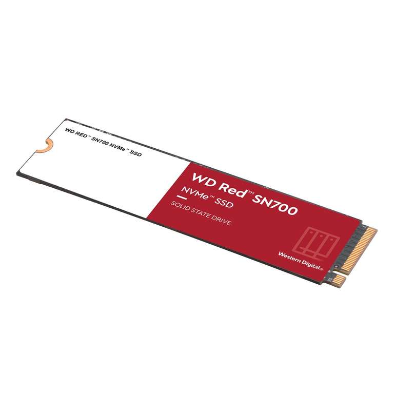 WD Red SN700 NVMe 4TB SSD (WDS400T1R0C, M.2 2280 S3-M, PCIe Gen3)