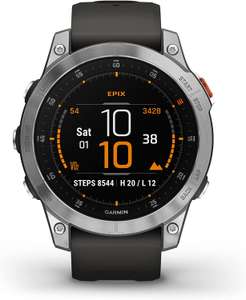 GARMIN Epix 2, GPS Multisport Smartwatch, Met 1,3-Inch AMOLED-Scherm