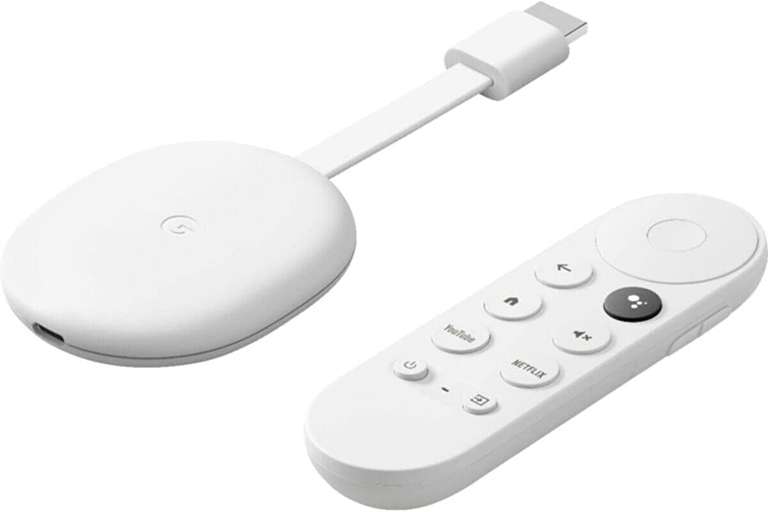 Chromecast met Google TV (HD) nu 22,50 met app code