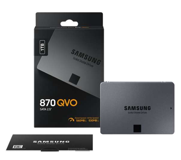 Samsung 870 QVO 4.000 GB 2.5 inch SSD