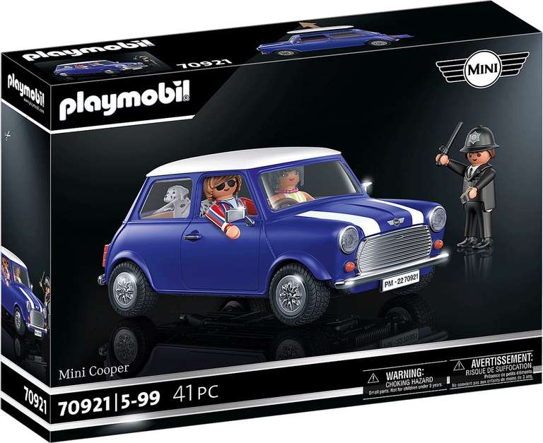 6x TopGear + Playmobil Mini Cooper 70921 voor €44,95 twv €84,55