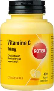 58-60% korting op Roter vitamine C supplementen Bol.com (gummies, kauw- & bruistabletten)
